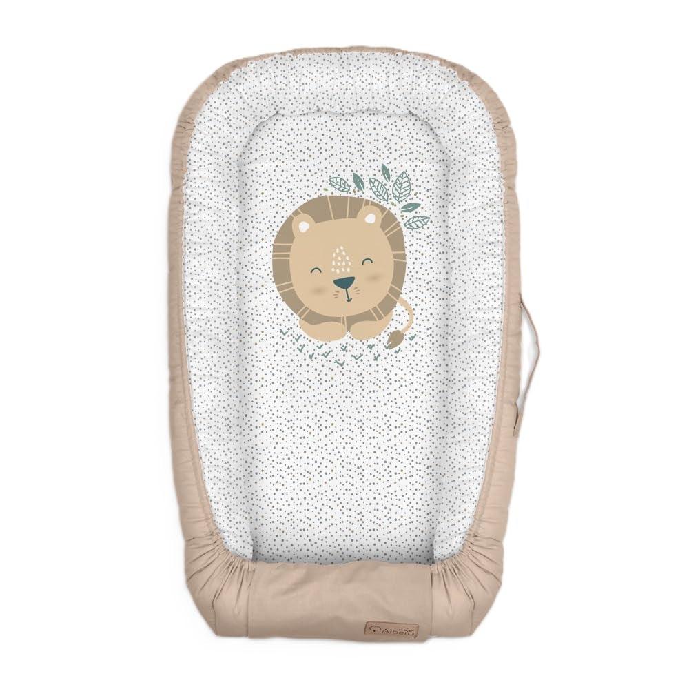 Babynestchen - 80x45cm - Warmer Baby Nestchen für Babybett - Schlafnest fürs Schlafen - Bettnestchen Babys Kokon Kuschelnest