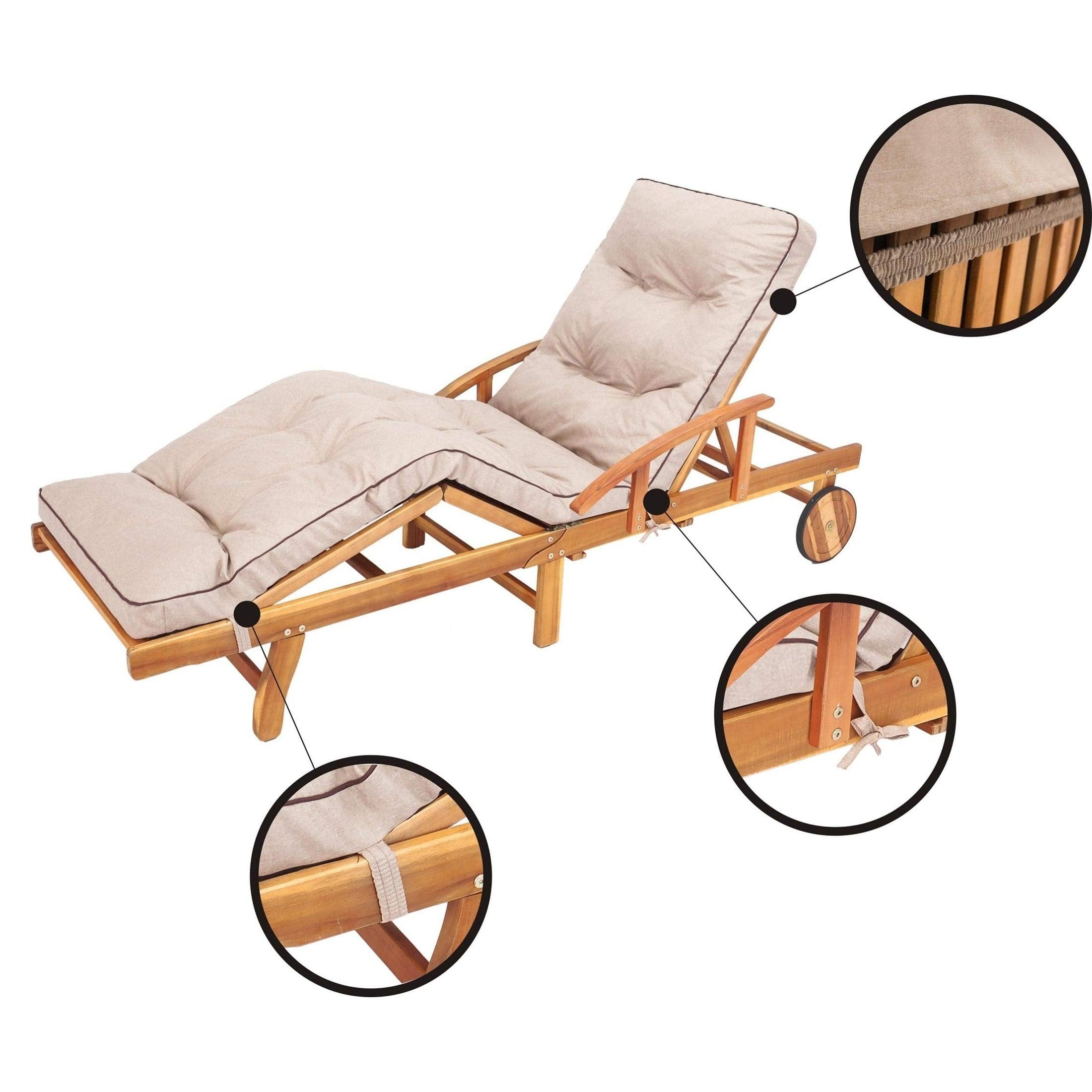 Sales Core Lounge-Sitzkissen, Gartenstuhl Kissen, Liegestuhl Kissen, Chaise-Kissen, Gartenstuhl-Kissen, Chaise-Kissen, weiches Stuhlkissen